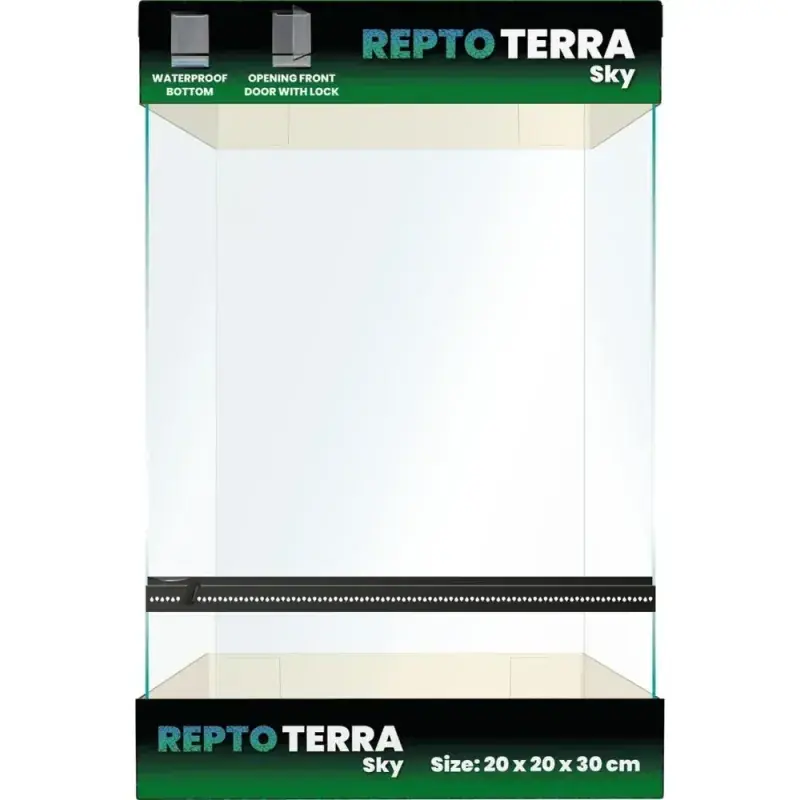 Beperkt Aanbod Repto Terra Sky Terrarium 20x20x30 cm