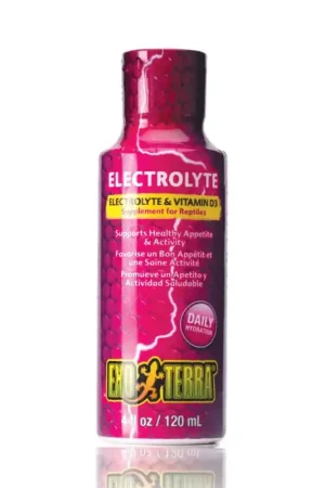 Express Levering Exo Terra Electrolyte Vitamine D Supplement 120ml
