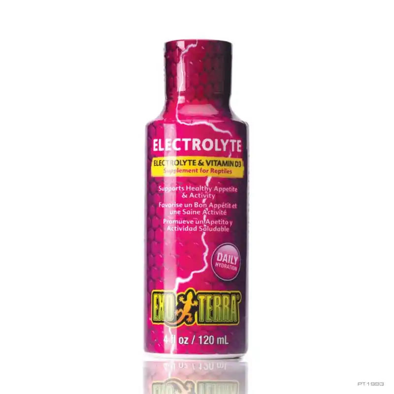 Express Levering Exo Terra Electrolyte Vitamine D Supplement 120ml