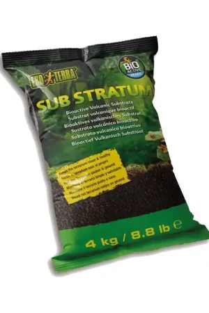 Lage Kosten Exo Terra Frog Bioactief Vulkanisch Substraat 4 kg