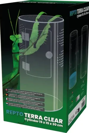 Terrarium Cylinder 15x15x30cm Express Levering