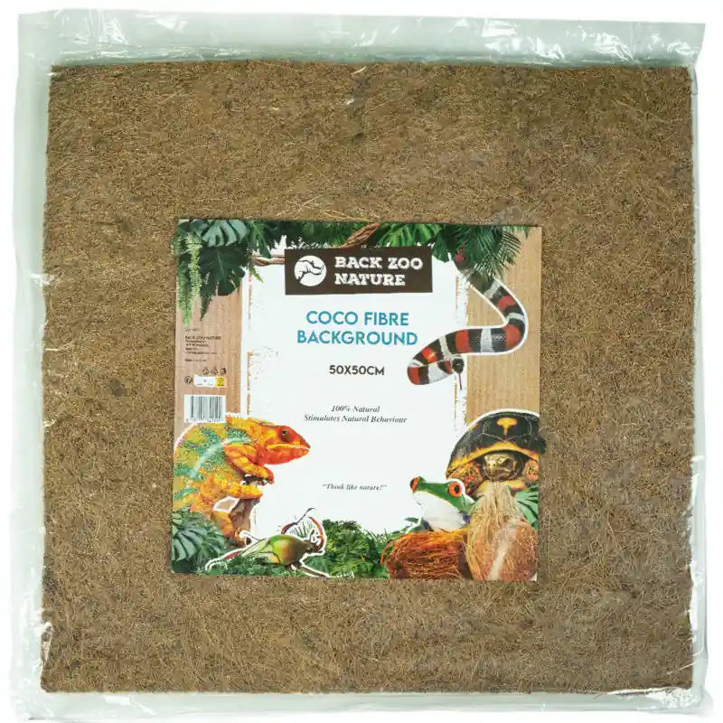 Back Zoo Nature Kokosvezel Terrarium Achterwand 50 x 50 cm Favoriet