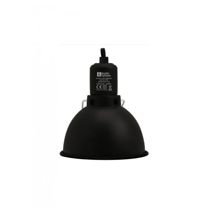 Reptile System Clamp Lamp Black edition - small Superprijs