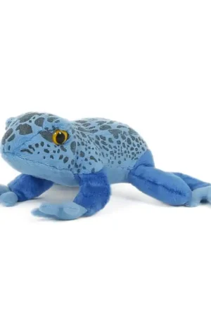 Blauwe Pijl-Gifkikker Knuffel Semo Flitsaanbieding