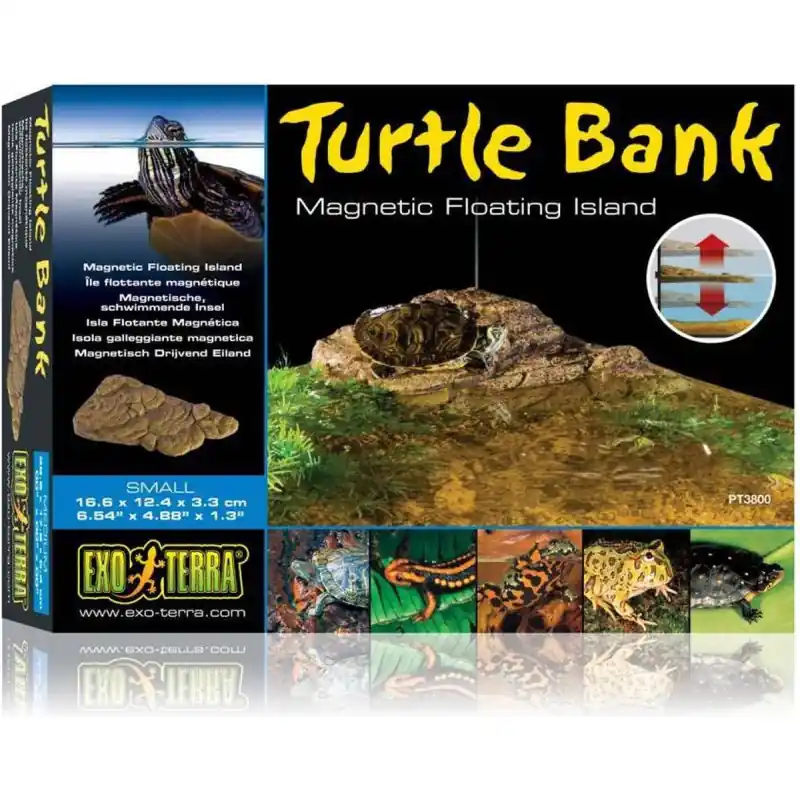 Populair Exo Terra Turtle Bank Magnetisch Drijvend Eiland Small