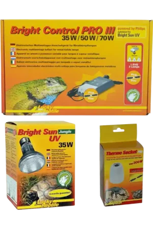 Lucky Reptile Bright Sun UV Set Desert 35W PRO Premium