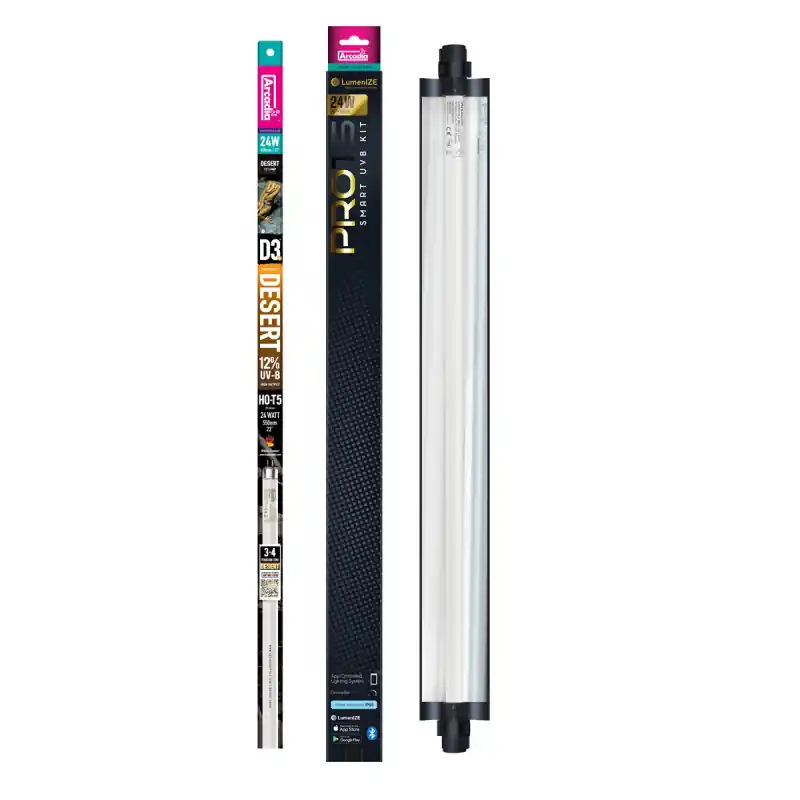 Dagaanbieding Arcadia Lumenize T5 Kit Desert 24w 12% UV