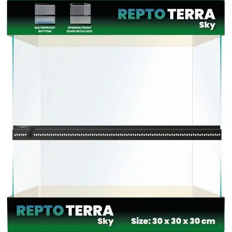Seizoensaanbieding Repto Terra Sky Terrarium 30x30x30cm