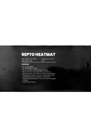 Repto Warmtemat met Thermostaat 24w Laatste Kans