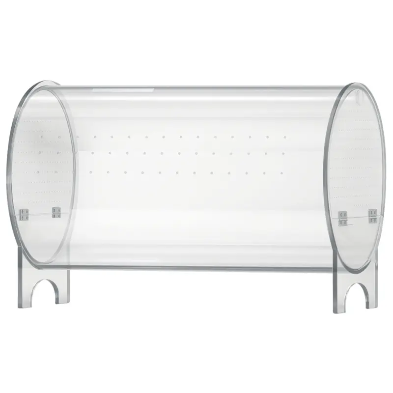 Terra Clear Cilinder Terrarium 40x25x25cm Laatste Versie