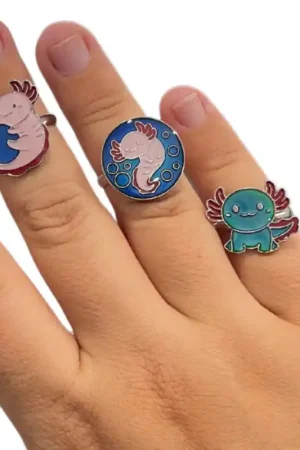 Axolotl Mood Ring Beperkte Voorraad