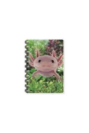 Hete Deal 3D Axolotl Notitieboekje