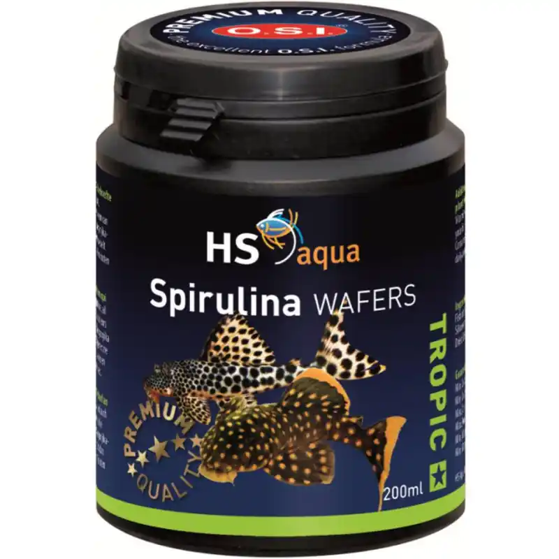 HS Aqua Spirulina Wafers 200 ml Tijdelijk Beschikbaar