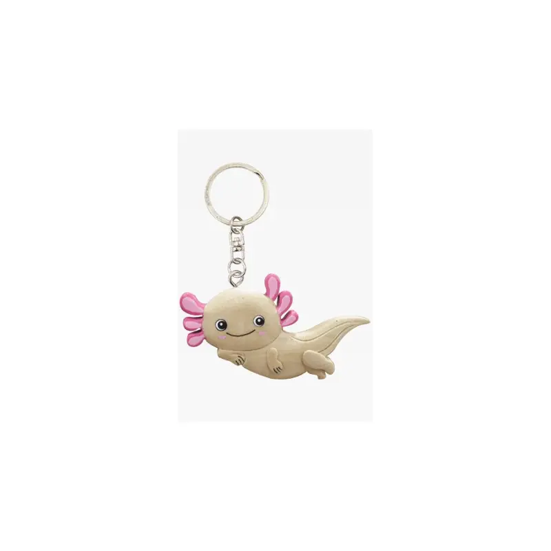 Houten Axolotl Sleutelhanger Koop Online