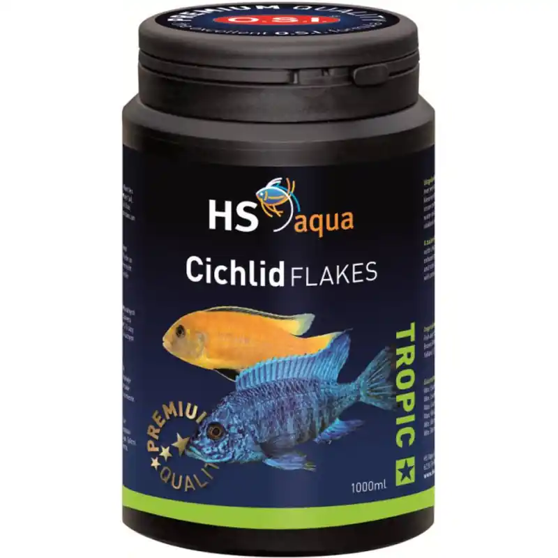 HS Aqua Cichlid Flakes 1000 ml Premium