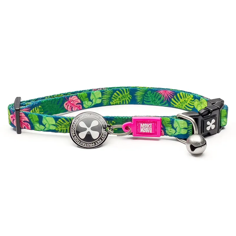 Shop Nu Smart ID Cat Collar - Tropical