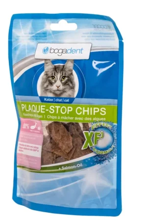 Bogadent Kat Plaque-Stop Chips Fish Gereduceerde Prijs