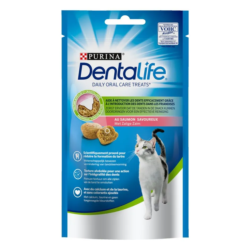 Dagaanbieding Dentalife kat snack zalm