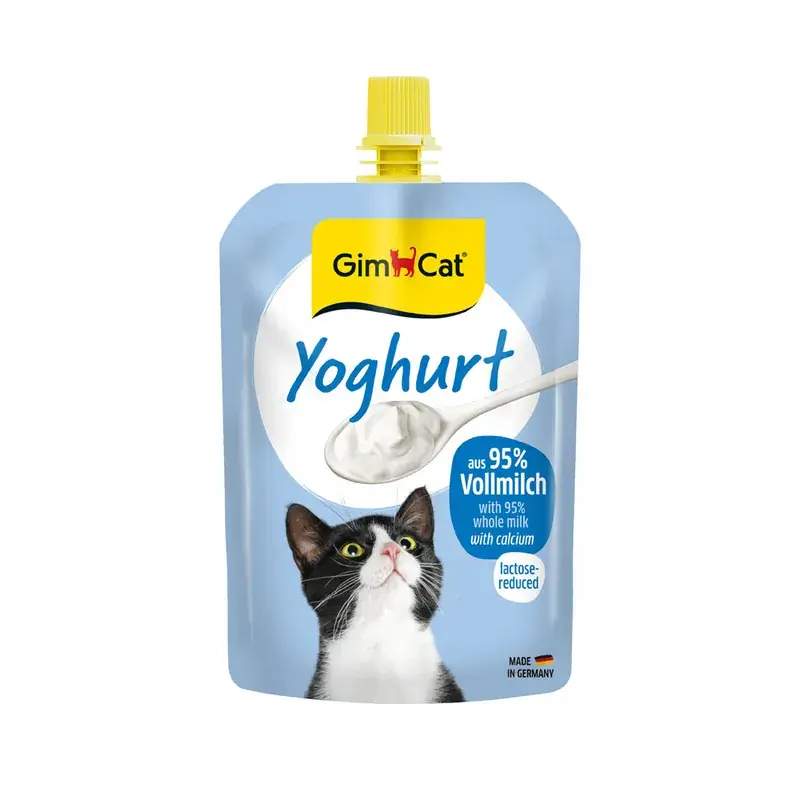 Betrouwbaar GimCat yoghurt kat