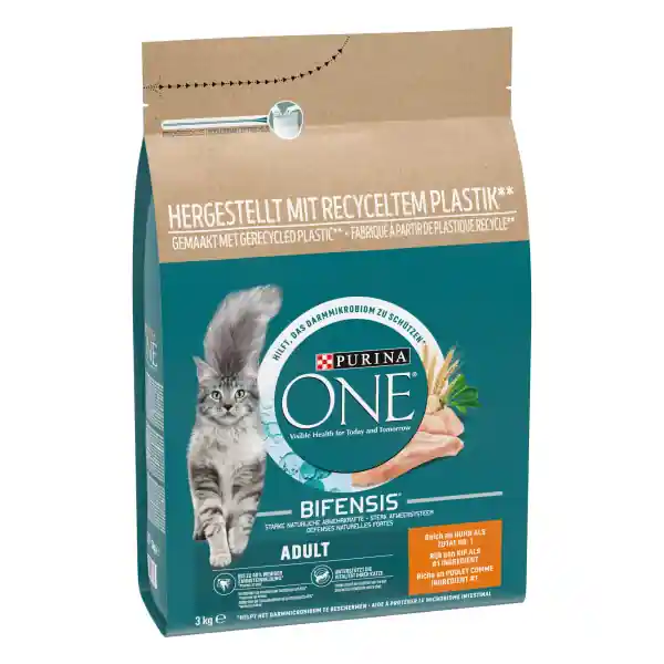 Direct Beschikbaar Purina One droogvoer voor katten kip & verse groenten