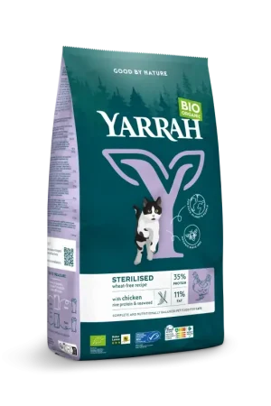Betrouwbaar Yarrah biologisch kattenvoer chunks met kip & kalkoen (graanvrij)
