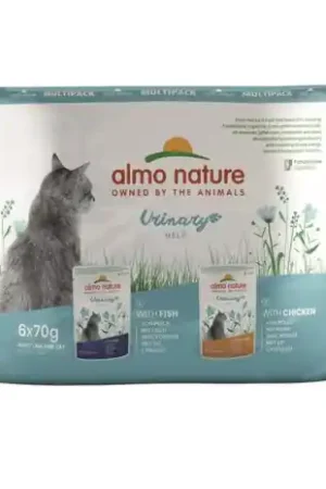 Betaalbaar Almo Nature - Urinary Help natvoer voor katten - multi pack