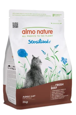 Bestel Nu Almo Nature - Sterilised droogvoer voor katten
