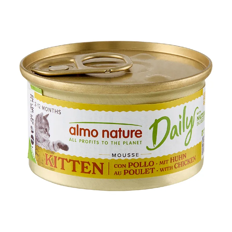 Almo Nature - Daily Natvoer - Kitten - mousse met kip Bestseller
