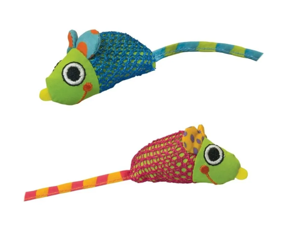 Nieuw Chew Mice Dental Health Cat Toy