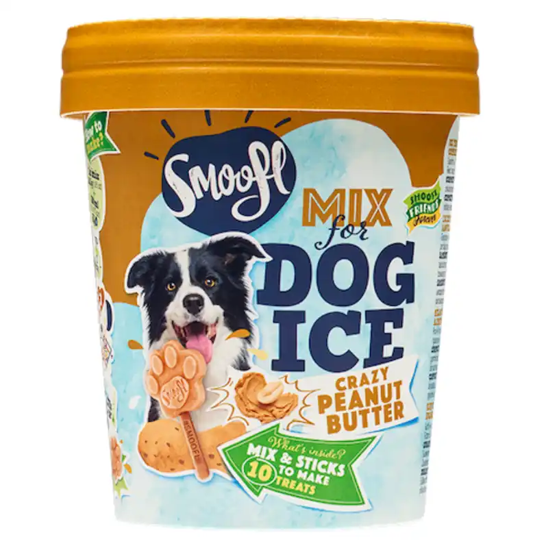 Betrouwbaar Smoofl honden ijsmix pindakaas