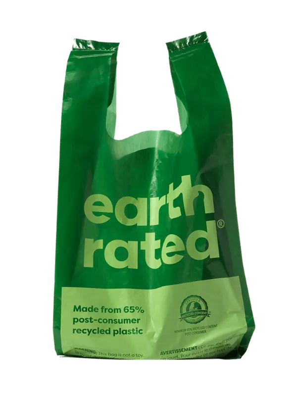 Beperkte Voorraad Earth Rated poepzakjes met handvatten