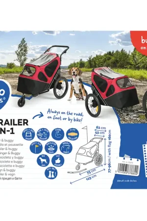 Pet trailer 2-in-1 Voordeelprijs