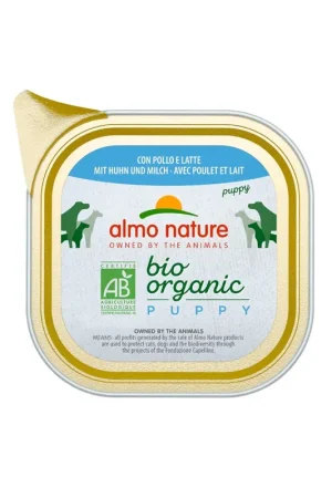 Almo Nature Bio Organic natvoer voor honden - Puppy Beperkt Aanbod