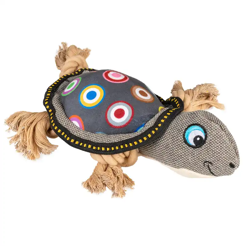 Canvas hondenknuffel schildpad Bestseller