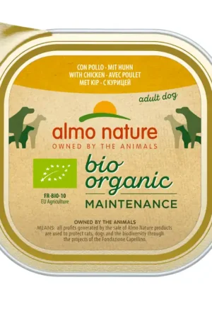 Almo Nature bio organic natvoer hond Voordeelprijs