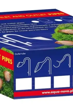 Speciale Aanbieding Aqua Nova filter instroom en uitstroom set glas