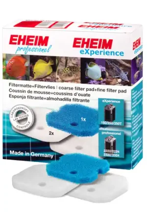 Eheim filtervlies set voor eXperience/ professionel 150, 250 en 250T 2222/ 2224/ 2322/2324 Nieuw