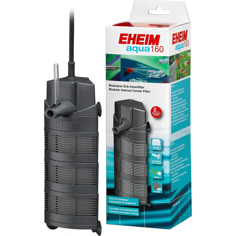 Eheim Aqua 160 Binnenfilter - 60-160 liter Op = Op