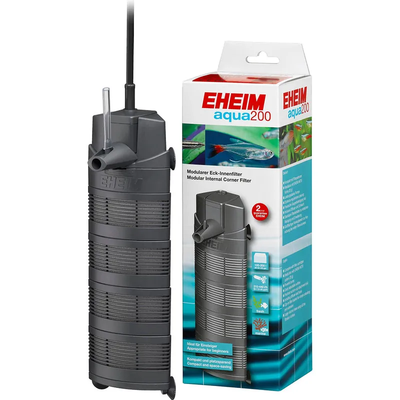 Eheim Aqua 200 Binnenfilter - 100-200 liter Laatste Versie
