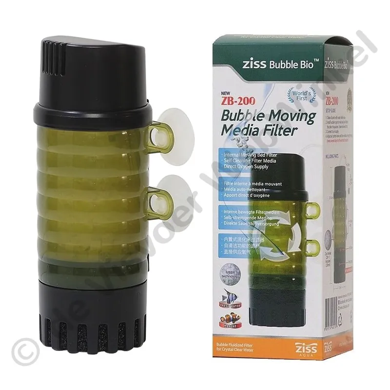 Goedkoop Ziss Aqua ZB-200 Bubble Bio filter, bewegend bed filter