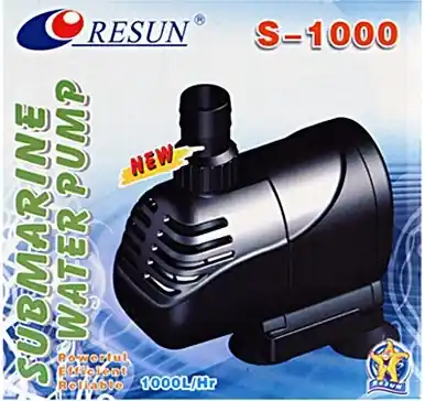 Alleen Vandaag Resun S-1000 aquariumpomp dompelpomp - 1000 L/H