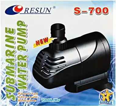Resun S-700 aquariumpomp dompelpomp - 700 L/H Snelle Levering