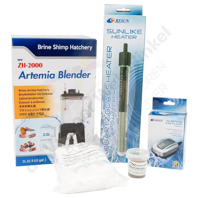 Artemia kweekset compleet Nieuw