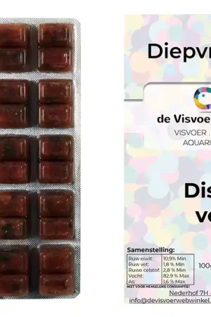 Discus voer diepvriesvoer 100g blister Veilige Betaling