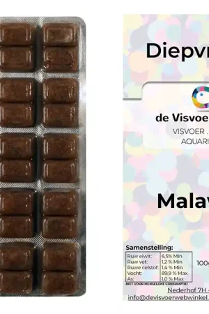 Betaalbaar Malawi mix diepvriesvoer 100g blister