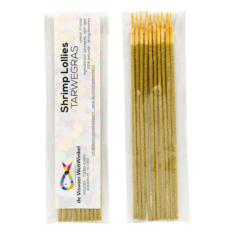 Laatste Kans Garnalen Lollies tarwegras 10 stuks