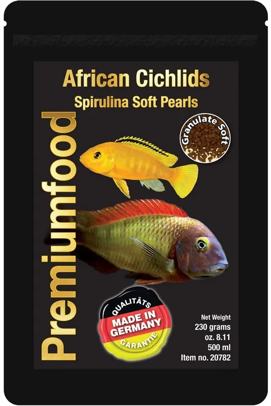 Discusfood African Cichlids Spirulina Pearls (80 gram) Seizoensaanbieding