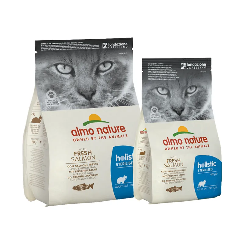 Almo Nature Sterilised Kattenvoer - Zalm en Rijst Lage Prijs