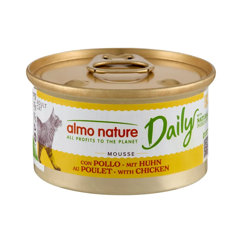 Almo Nature Daily Menu Mousse Kattenvoer - Blik - Kip Alleen Vandaag