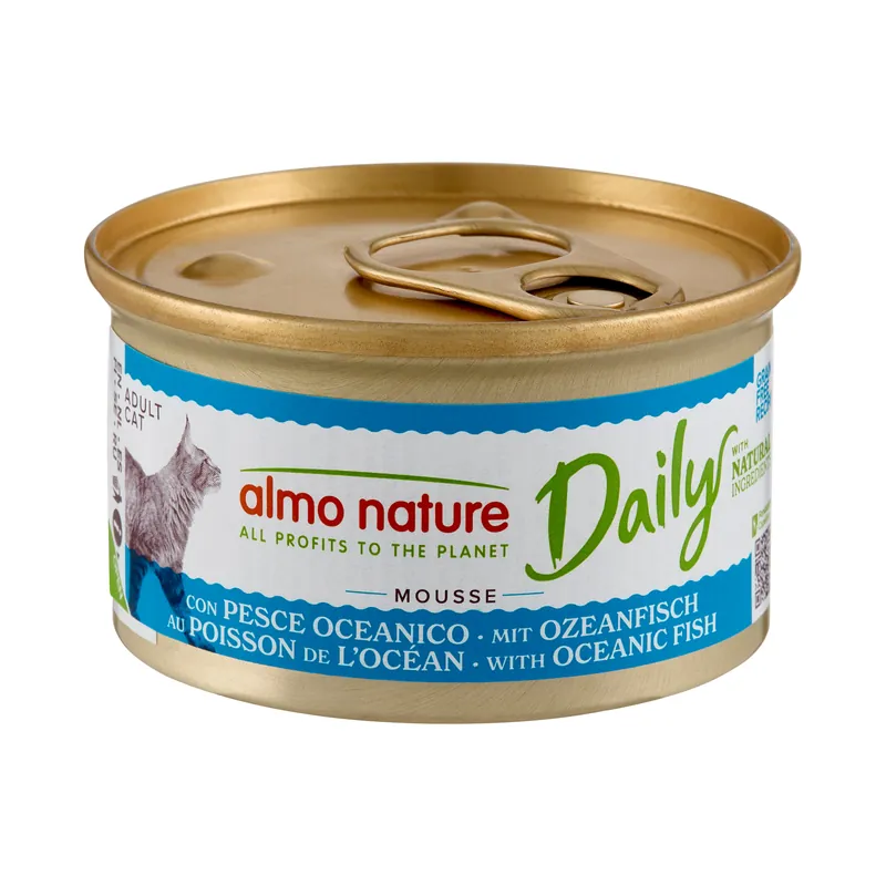 Almo Nature Daily Menu Mousse Kattenvoer - Blik - Oceaanvis Veilige Betaling